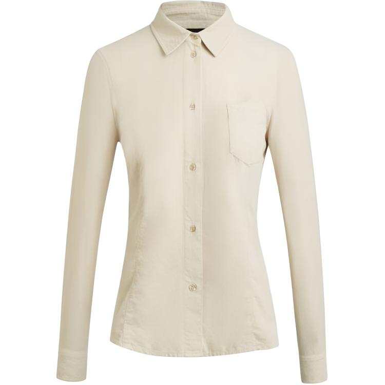 EMPORIO ARMANI Shirts Women's Beige Yellow Lapel Moderate Other