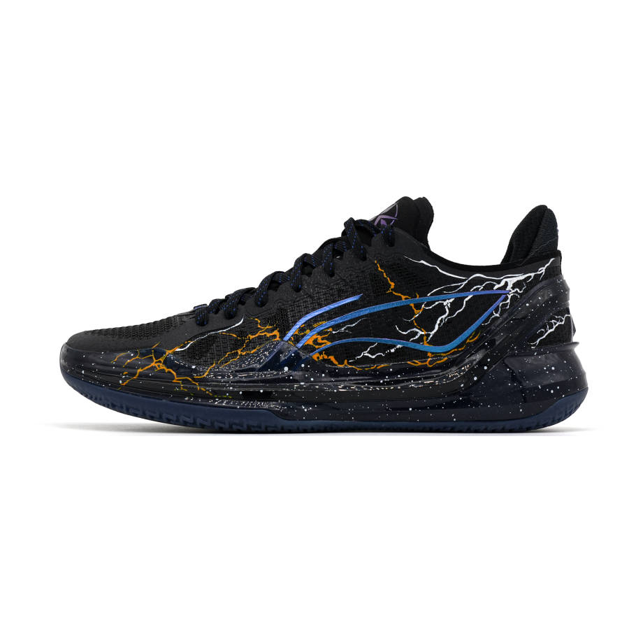 Li-Ning Li Ning Liren 4 V2 Basketball Shoes Unisex Low Top Black/White/Yellow