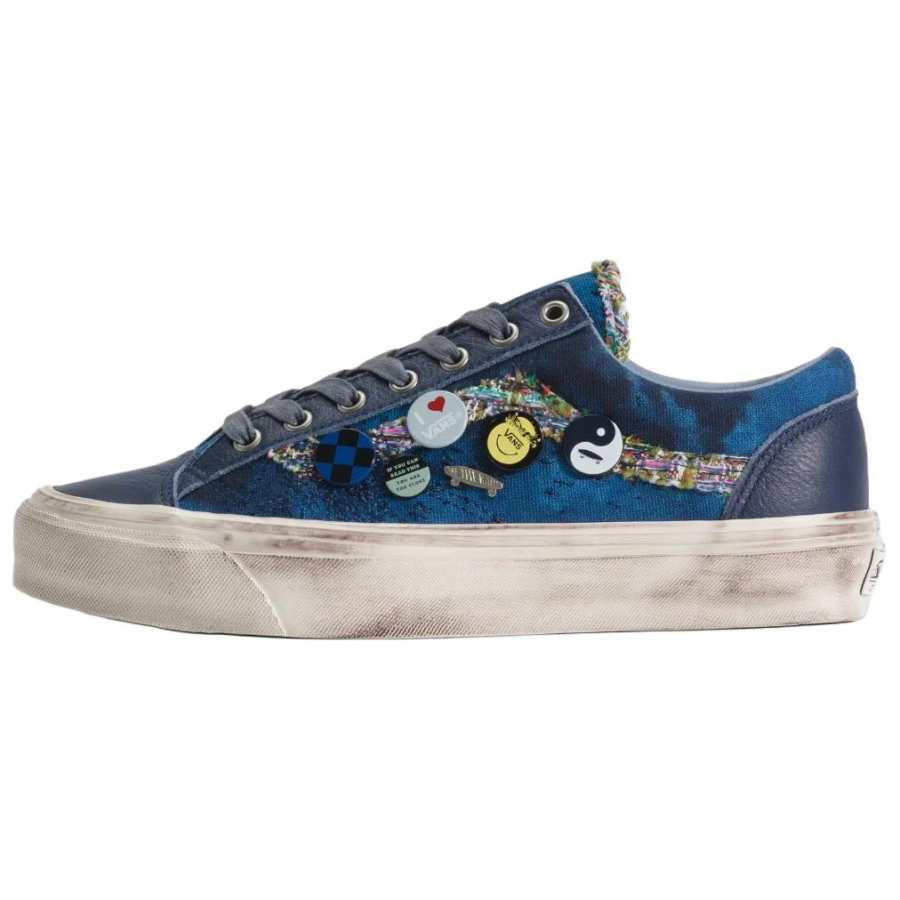 Vans Old Skool 36 Skateboard Shoes Unisex Marine Blue