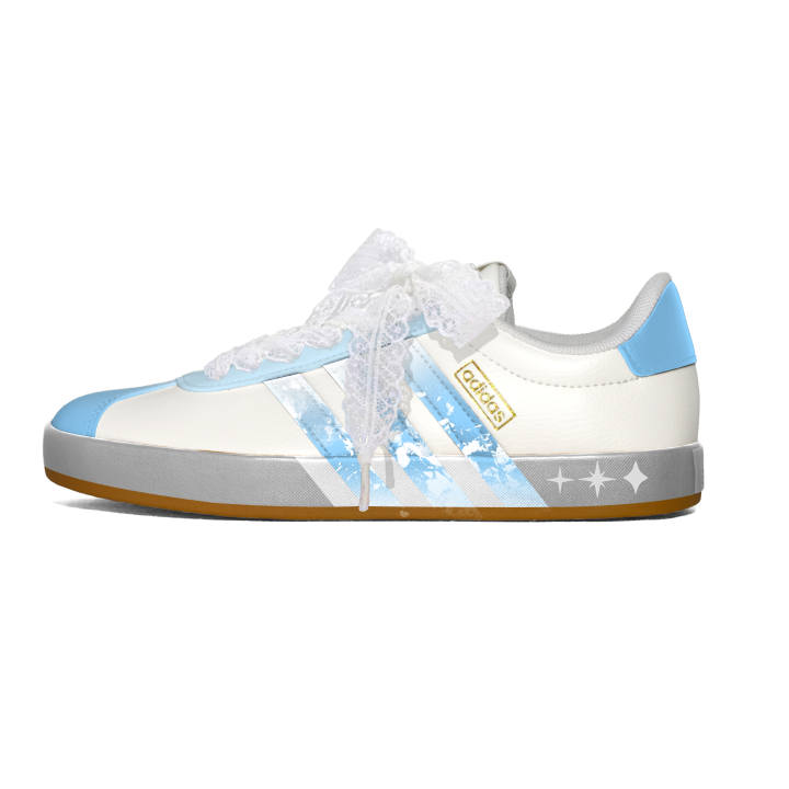 Adidas Adidas VL COURT 3.0 Spring Messenger Low top German Army Trainers Unisex White