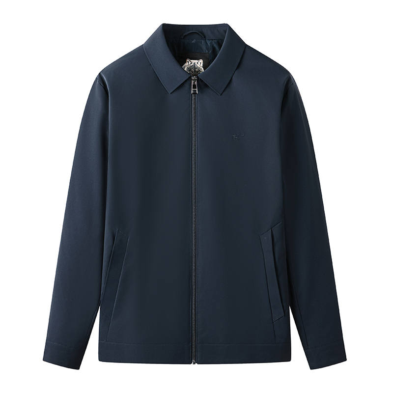 SEPTWOLVES SEPTWOLVES Jackets Men's 101 Navy Blue Lapel Moderate Instructor