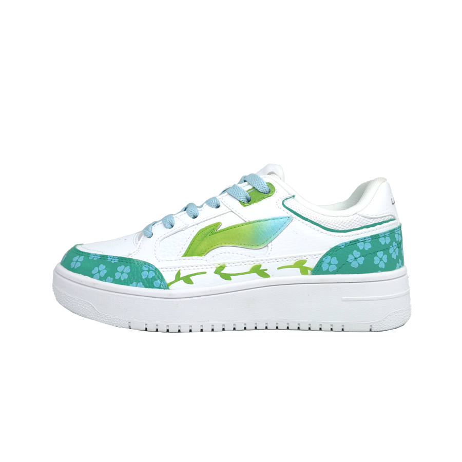 Li-Ning Li Ning Tianji Skateboard Shoes Unisex Low Top White Green Blue Multicolor