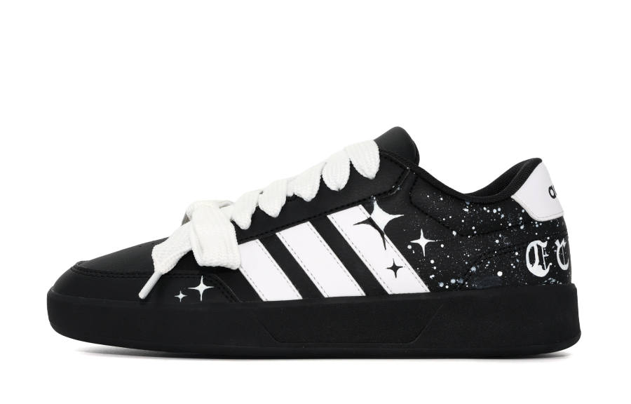 Adidas Adidas BREAKNET 3.0 Laimofang Box, Star Track Synthetic Leather Low top Casual Shoes Men's