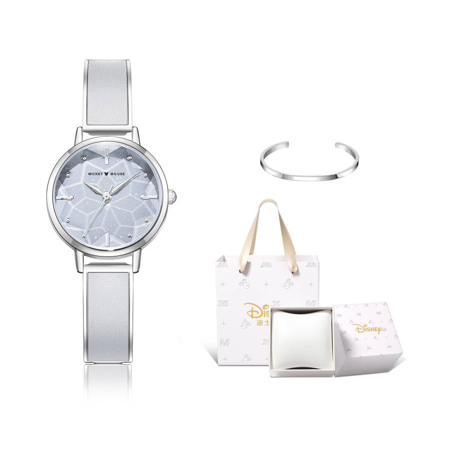 Disney Quartz Movement Watch Women's Watch Blue Dial