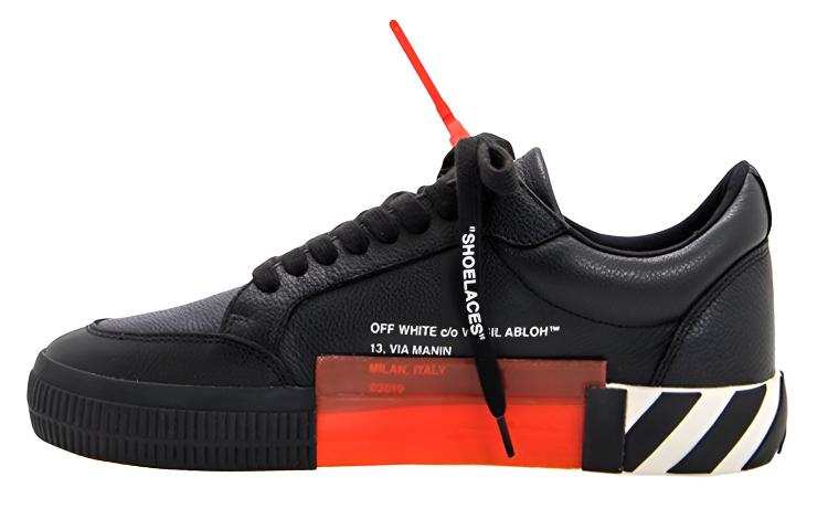 OFF-WHITE OFF WHITE Vulcanized Low 'Black White'