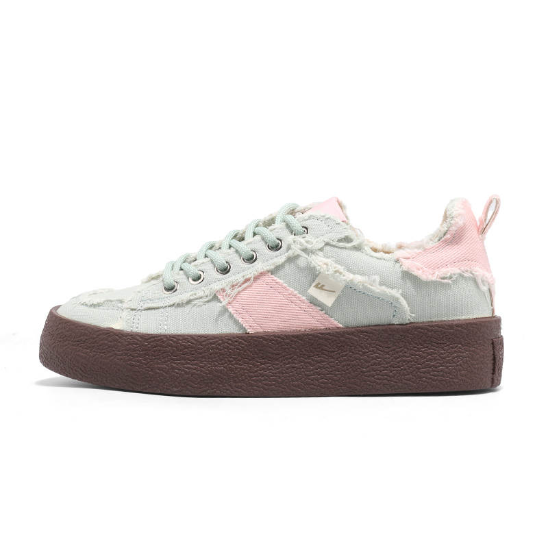 Warrior Offline Store Exclusive High Quality Shoes Canvas Height Increasing Lightweight Breathable Slip Resistant