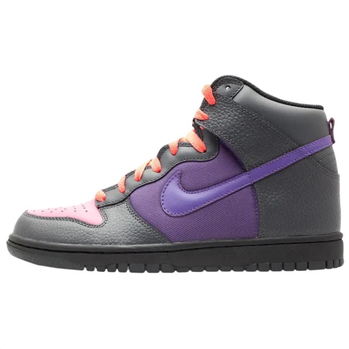 Nike Nike Dunk High Skateboard Shoes Unisex High Top Gray Purple
