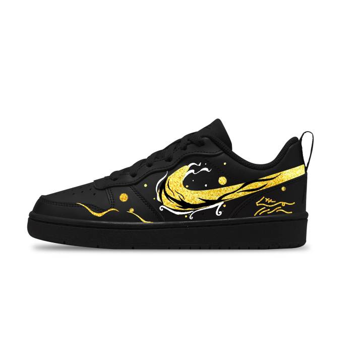 Nike Nike Court Borough Leather Slip Resistant Abrasion Resistant Slip Resistant Abrasion Resistant Low top