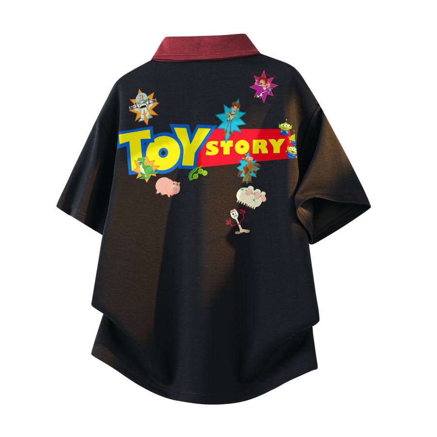 Disney Polo Shirts Unisex Lapel Thin Other