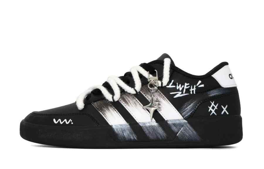 Adidas Adidas BREAKNET 3.0 Laiweifang Box, Non White Low top Casual Shoes Men's