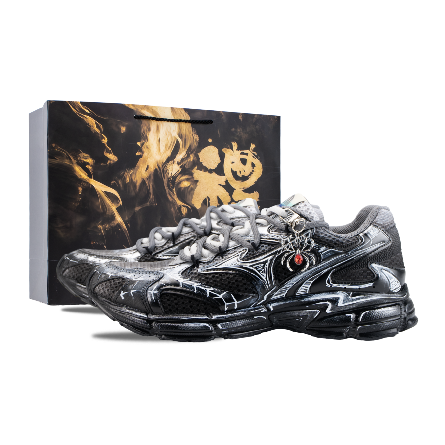 Mizuno Speed 2K Cushioning Low top City Commuting Running Shoes Unisex White Black