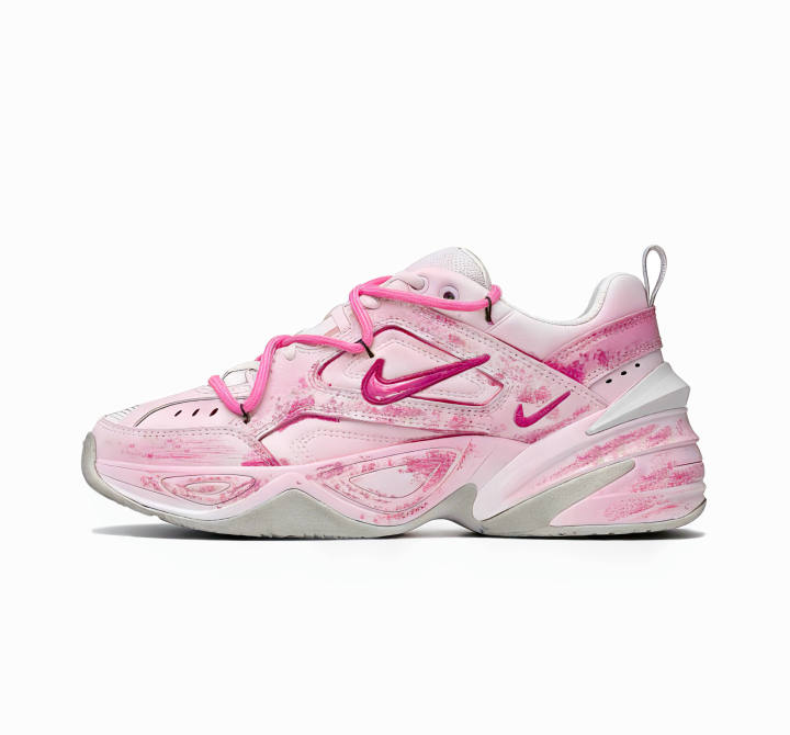Nike Nike M2K Tekno Chunky Sneakers Unisex Low Top Pink