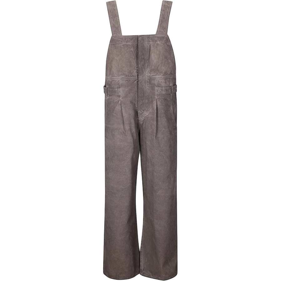 UMA WANG Overalls Women's Gray Moderate Other
