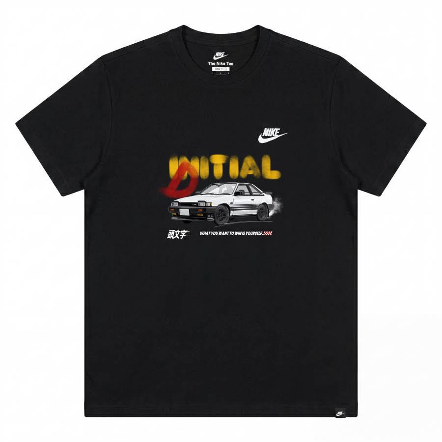 Nike Nike Sportswear T Shirts Unisex Black Crew Neck Moderate