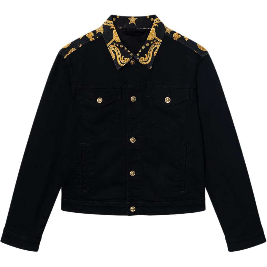 VERSACE VERSACE FW25 Denim Jacket Men's