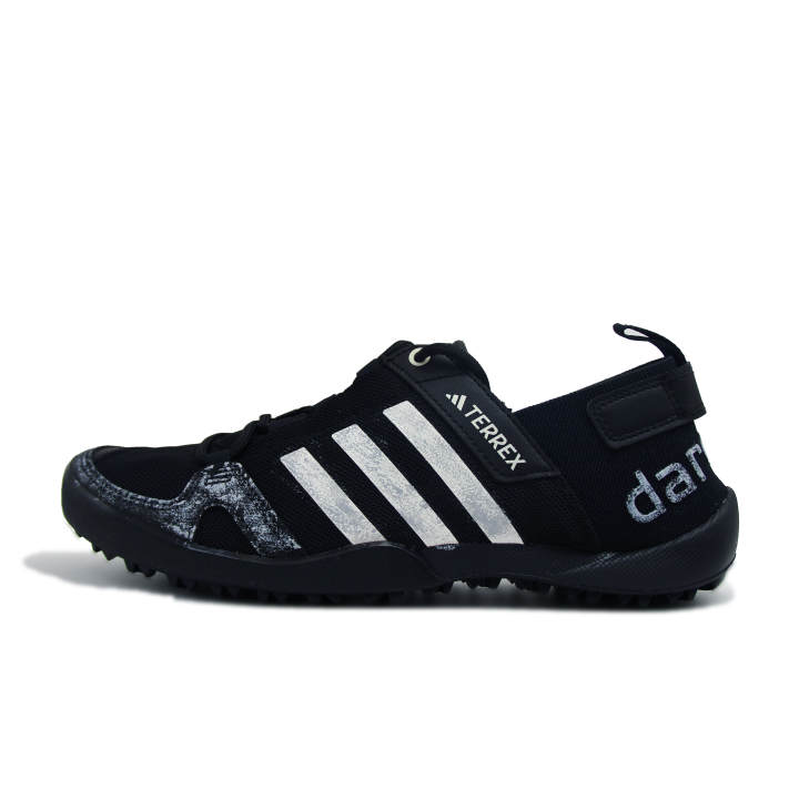Adidas Adidas Terrex Daroga Fabric Hand Drawn Graffiti Abrasion Resistant Breathable Low top Hiking Shoes Men's