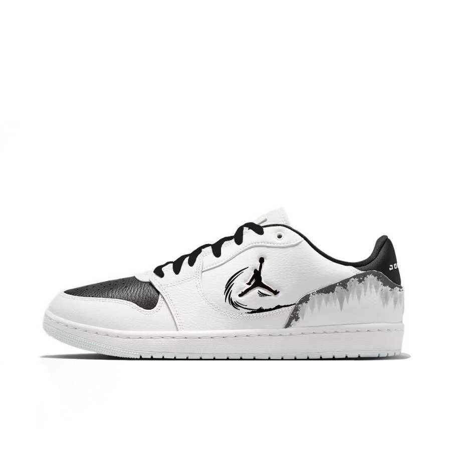 Jordan Jordan COURT CONNECT Skateboard Shoes Men's Low Top Black/White