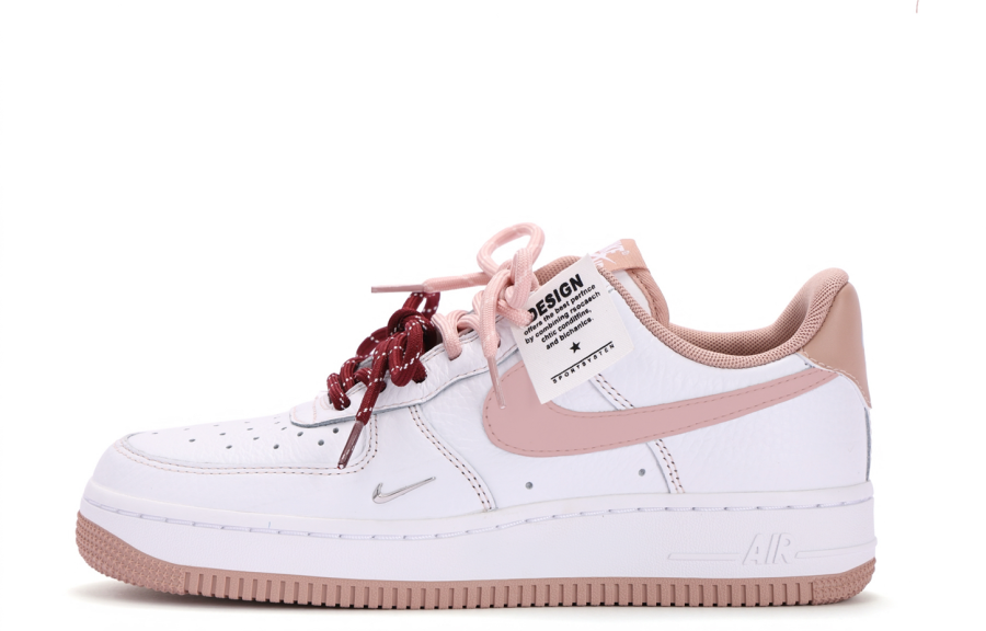 Nike Nike Air Force 1 Low top Skateboard Shoes Women's White Pink