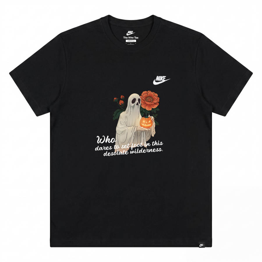 Nike Nike Sportswear T Shirts Unisex Black Crew Neck Moderate