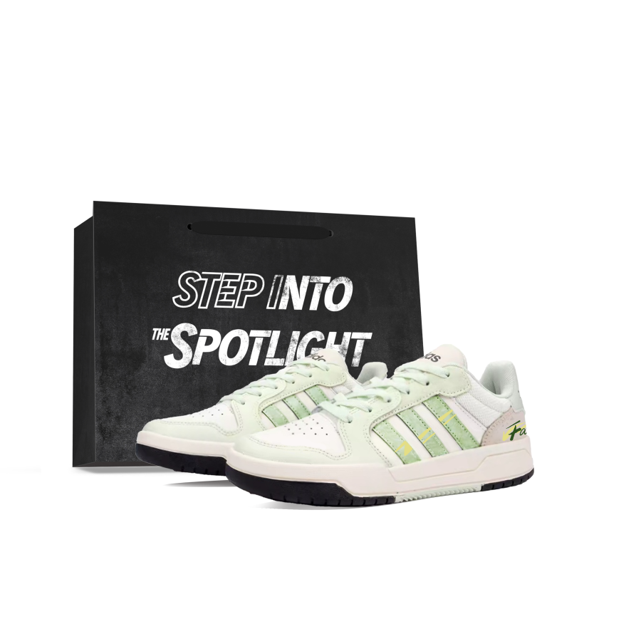 Adidas Adidas ENTRAP Skateboard Shoes Unisex Low Top Light Green