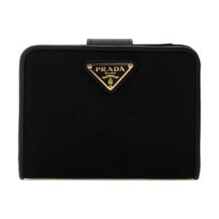 PRADA Re Nylon Wallet Small Women's Black