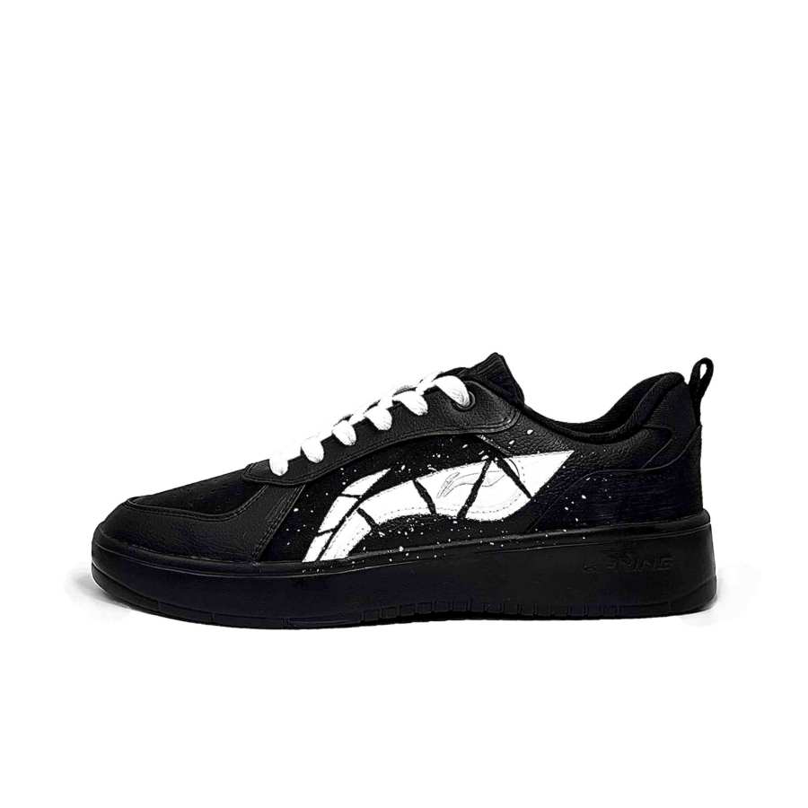 Li-Ning Li Ning Wheat Age Cushioning, Impact Resistance, Lightweight, Height Increasing Low top Skateboard Shoes Men's