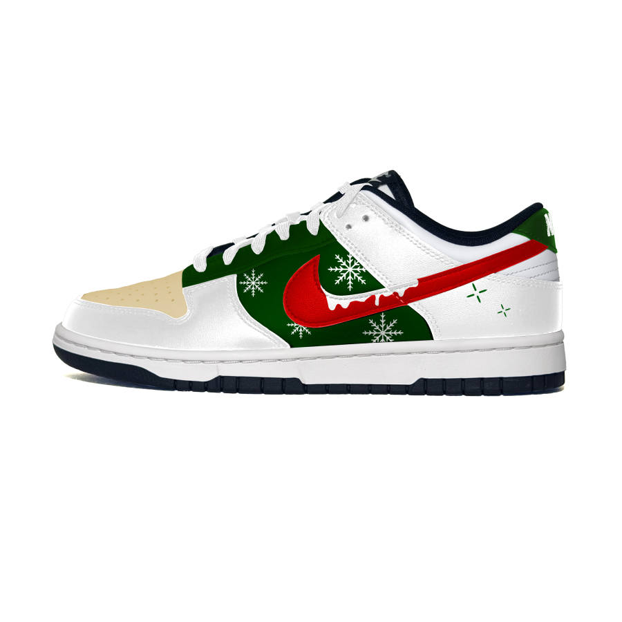 Nike Nike Dunk Abrasion Resistant Abrasion Resistant Low top Skateboard Shoes Men's White