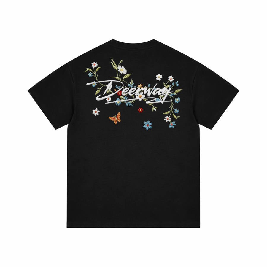 DEERWAY T Shirts Unisex Crew Neck Moderate Heavyweight