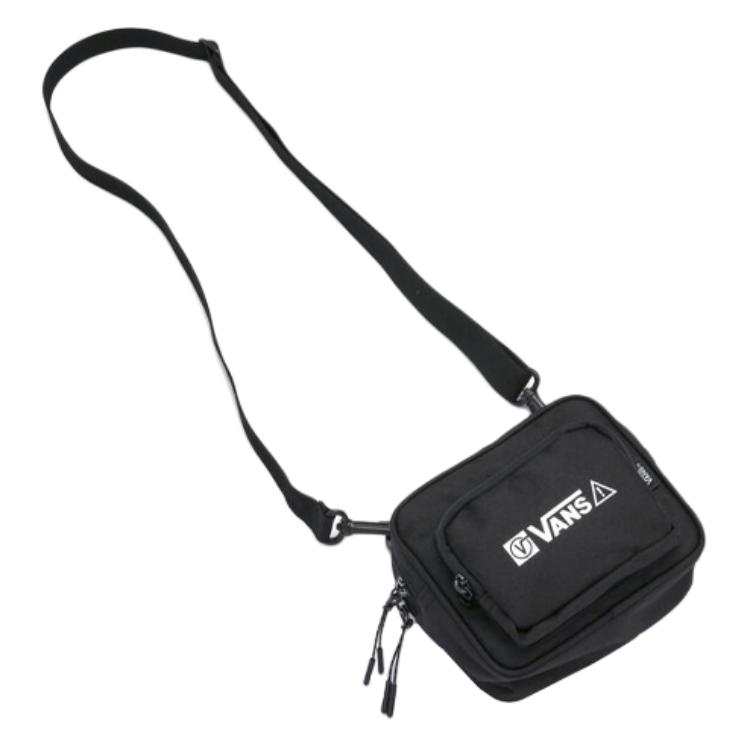 Vans Vans Polyester Small Square Bag, Shoulder Bag, Crossbody Bag Regular Unisex Black