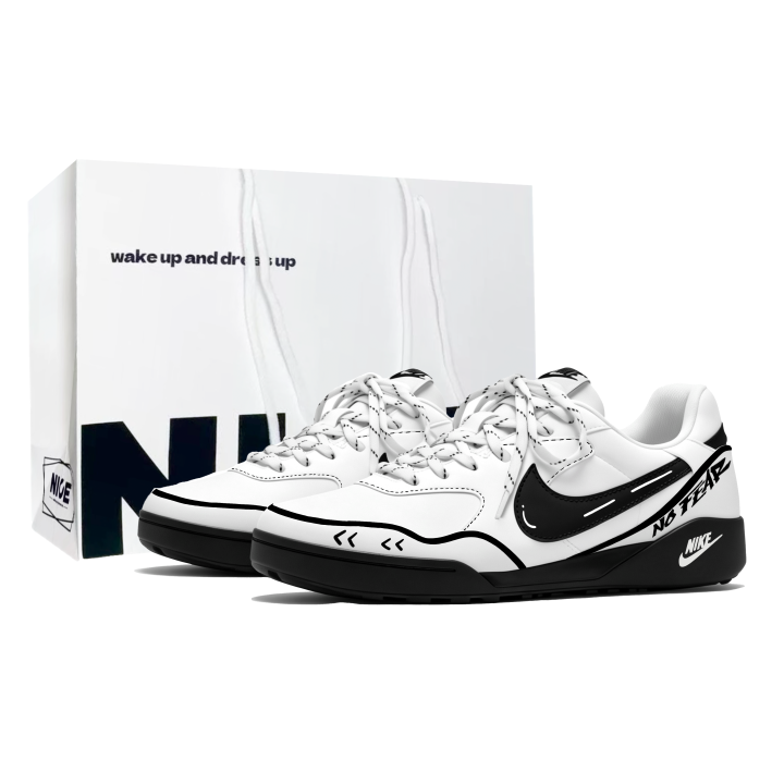 Nike Nike Terra Manta Casual Shoes Unisex Low Top Black White