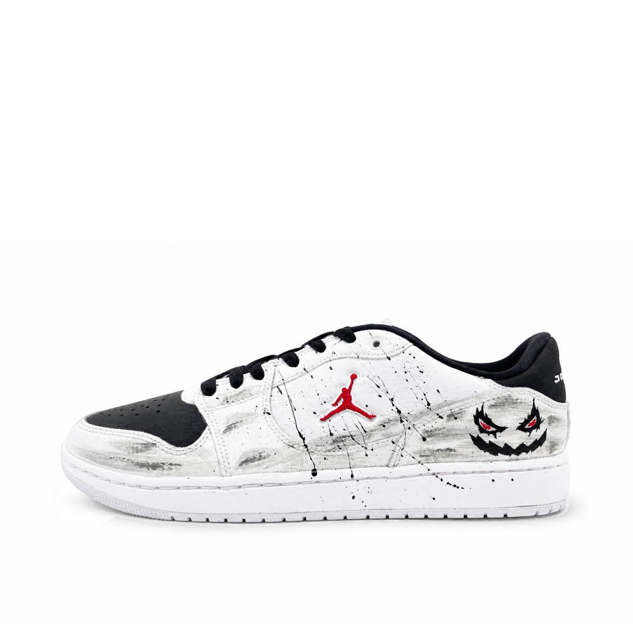 Jordan Jordan COURT CONNECT Skateboard Shoes Men's Low Top Black/White