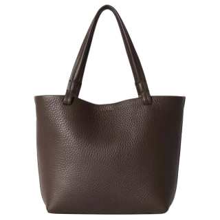 THE ROW Park Tote Calfskin Tote Bag, Shopping Bag, Handbag Women's Dark Brown
