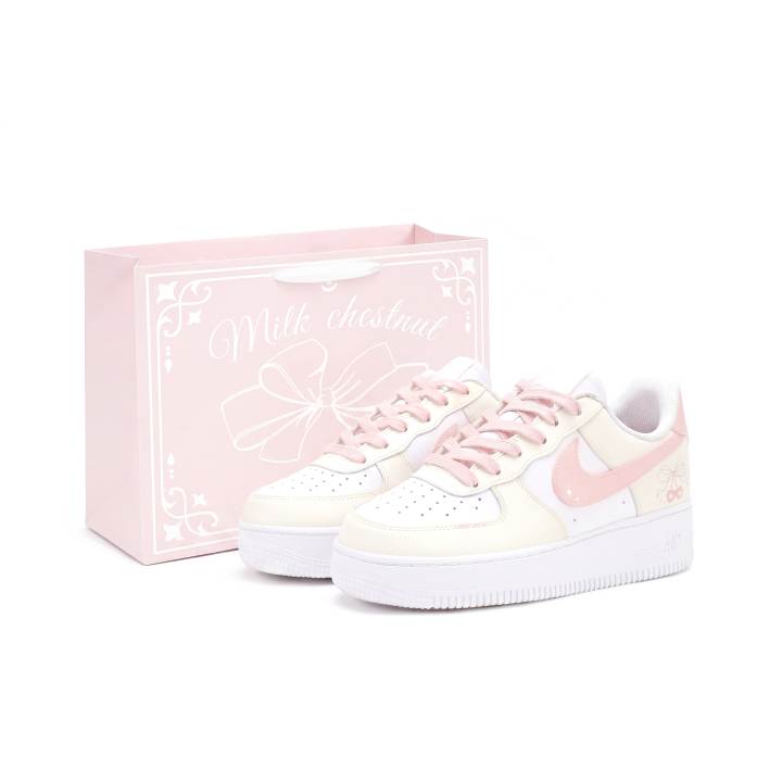 Nike Nike Air Force 1 Skateboard Shoes Unisex Low Top White