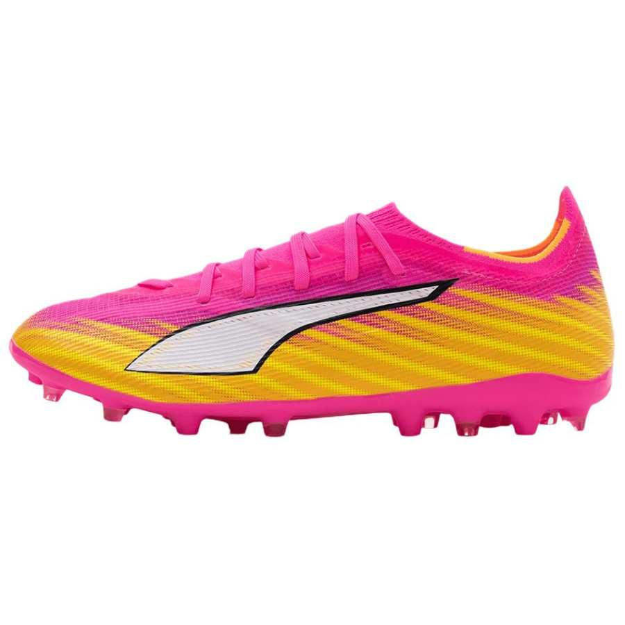 PUMA ULTRA 6 MATCH Soccer Shoes Unisex Pink Yellow Blue