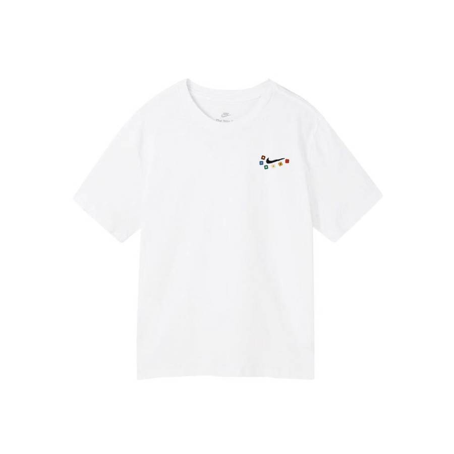 Nike Nike Sportswear T Shirts Unisex White Crew Neck
