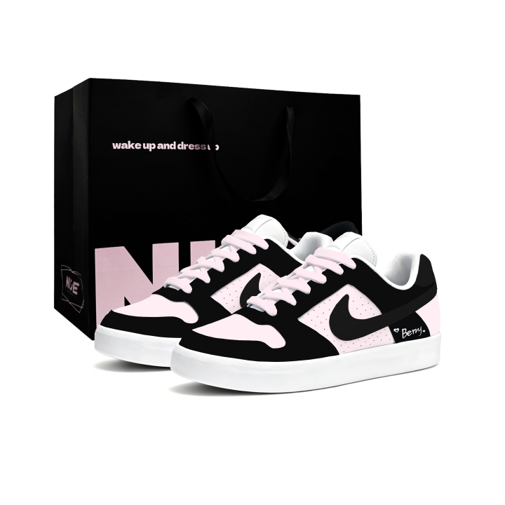 Nike Nike SB Delta Skateboard Shoes Unisex Low Top Pink