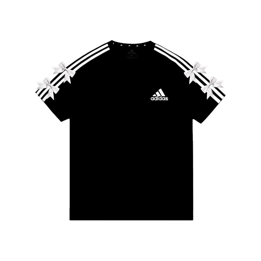 Adidas Adidas Football T Shirts Unisex Black Crew Neck Moderate