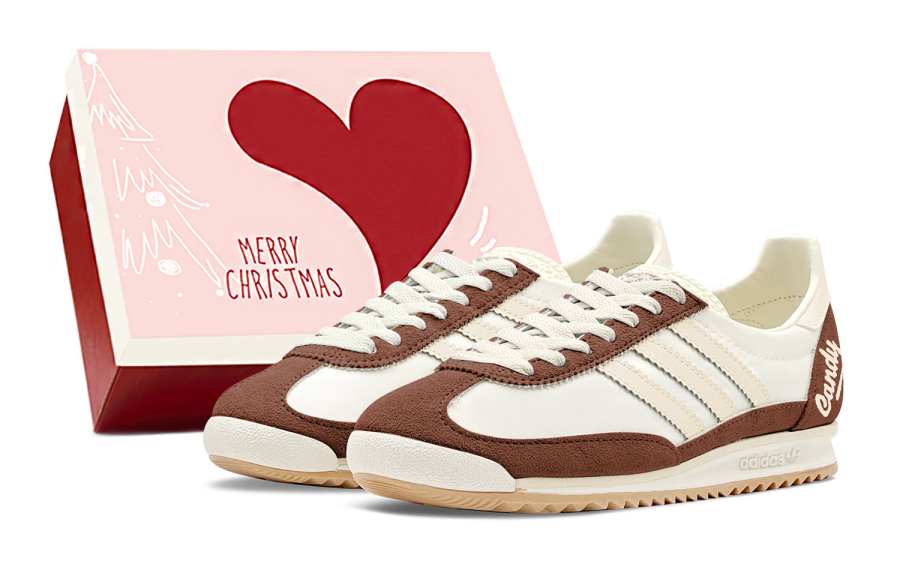 Adidas Originals SL 72 OG Casual Shoes Women's Low Top Beige/Umber