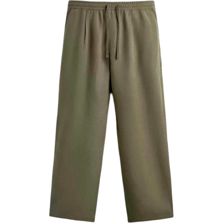 ZARA Casual Pants Men's Olive Green Moderate Straight Fit Pants