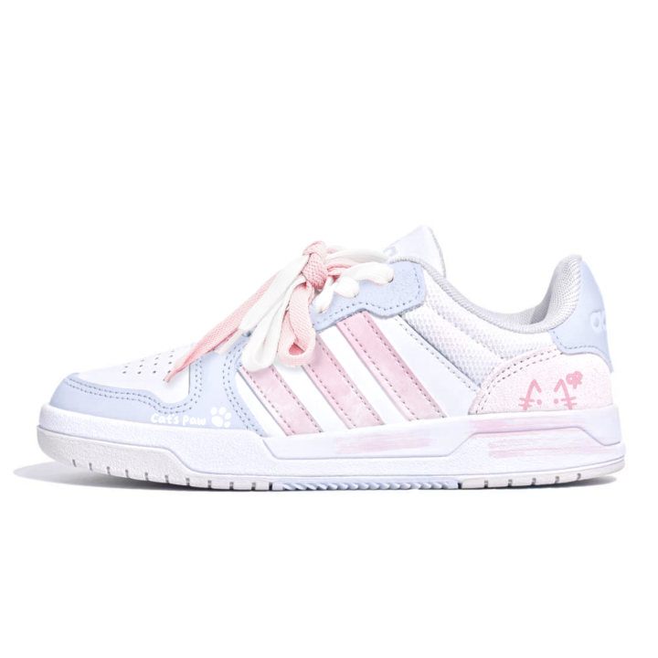 Adidas Adidas ENTRAP Skateboard Shoes Unisex Low Top Purple Pink