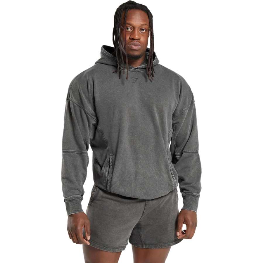 GYMSHARK HERITAGE Sweatshirt Men's Agate Gray