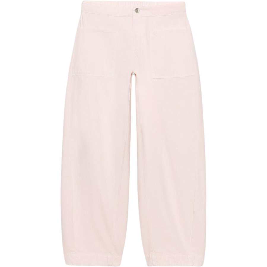 ZARA Casual Pants Women's Pink Moderate Wide Leg Pants