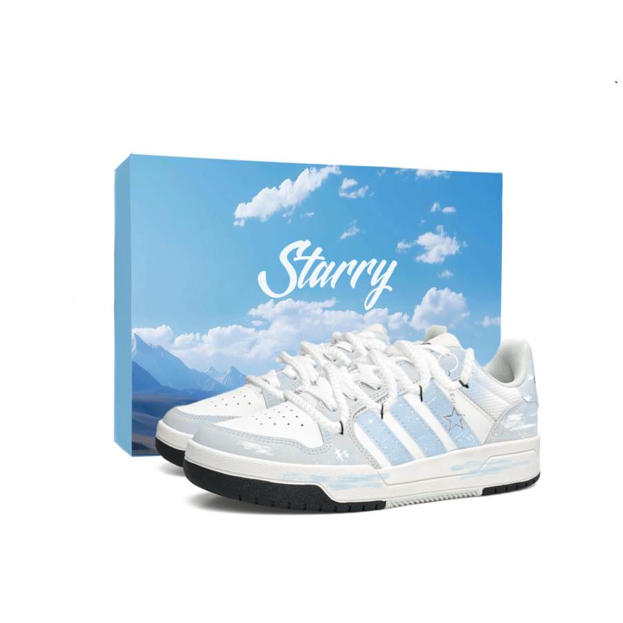 Adidas Adidas ENTRAP Skateboard Shoes Unisex Low Top White/Blue