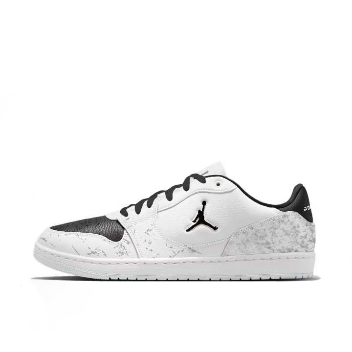 Jordan Jordan COURT CONNECT Skateboard Shoes Men's Low Top Black/White