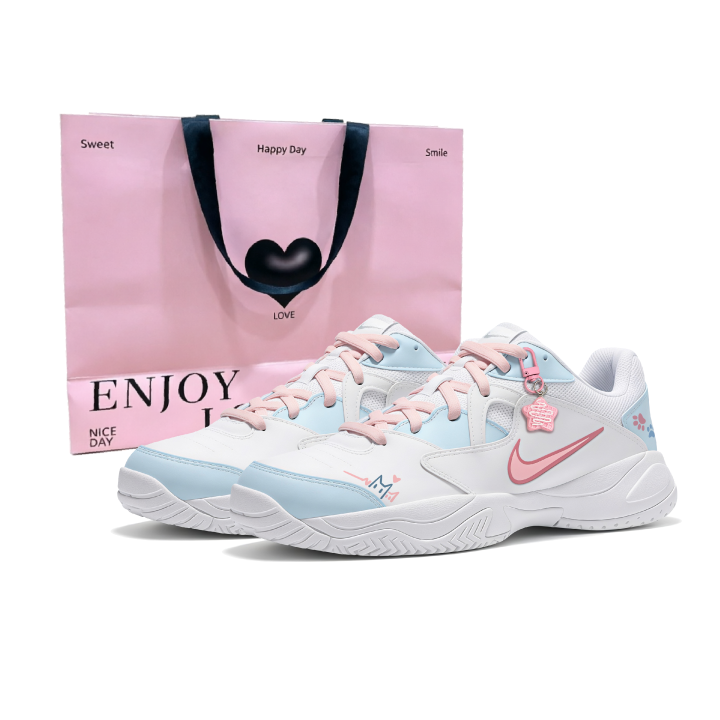 Nike Nike Court Lite 2 Tennis Shoes Women's Low Top White/Blue/Pink