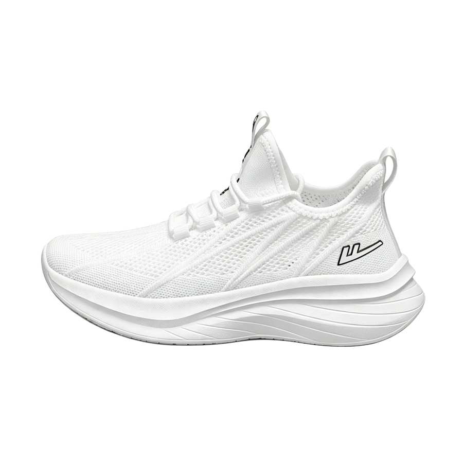 WARRIOR Casual Shoes Unisex Low Top White Black Colorway