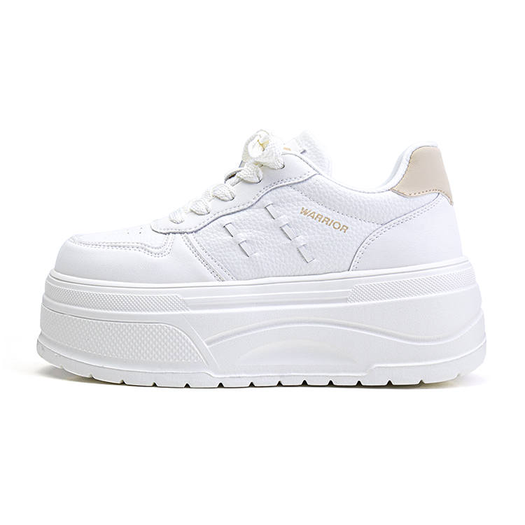 WARRIOR Casual Shoes Women's Low Top White Khaki