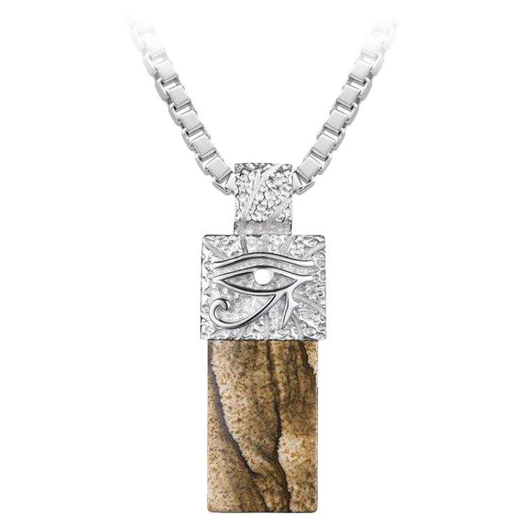 AWNL AWNL 925 Sterling Silver Necklaces Men's
