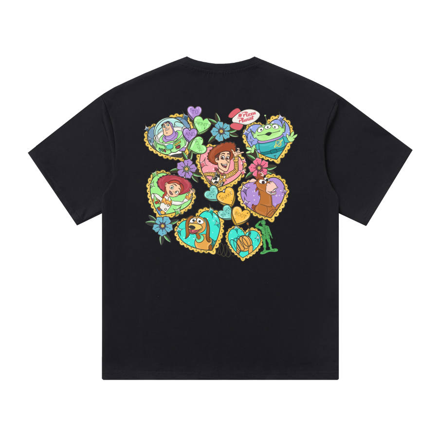 Disney T Shirts Unisex Crew Neck Moderate Straight Fit