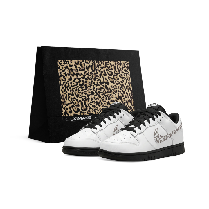 Nike Nike Dunk Skateboard Shoes Unisex Low Top White/Brown